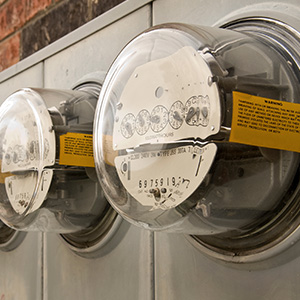  image of utility meters
