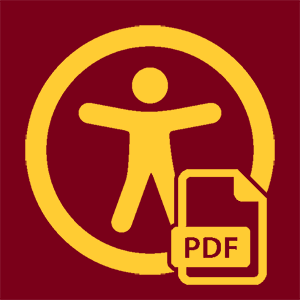 PDF Accessibility Icon
