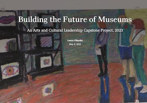 Cover slide: Building the future of museums