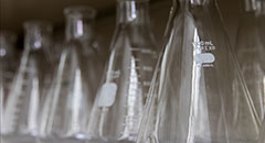 flasks in Bond Lab
