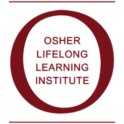 Large maroon O with Osher Lifelong Learning Institute inside the large )