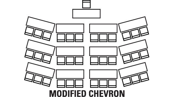 Room Configuration Modified Chevron