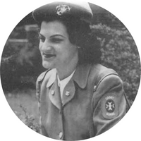 black and white portrait of Ruth Stryker Gordon