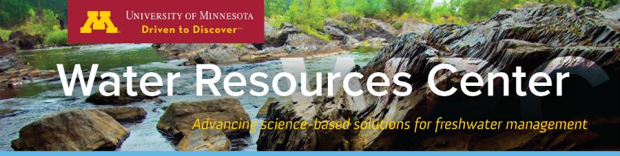 Water Resources Center sponsorship banner