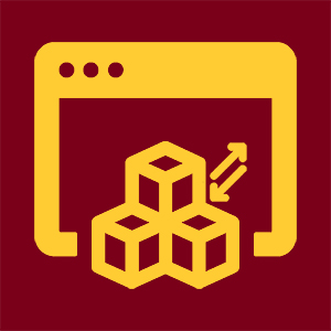 Icon for rearranging modules